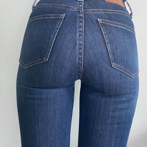 10” High-Rise Skinny Jeans Drop Step-Hem Jeans